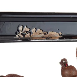 Wandlampe C1677/1 Mit Korb, Dreiflammig, Schwarz -Heimbeleuchtung 3517255 6