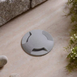 LED-Boden-Einbauleuchte Ceci 120-3L Grau CCT -Heimbeleuchtung 3538195 3