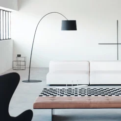 Foscarini Twiggy Bogenleuchte Mit Dimmer, Schwarz -Heimbeleuchtung 3560055 2