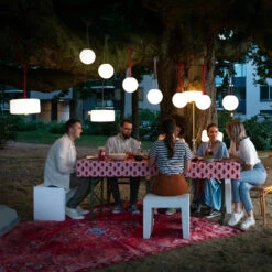 Fatboy Bolleke LED-Hängeleuchte Mit Akku, Rot -Heimbeleuchtung 3569051 3