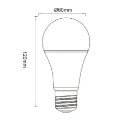 Globo LED-Lampe E27 10 W Tuya-Smart, RGB, Dimmbar 13 Globo LED-Lampe E27 10 W Tuya-Smart, RGB, Dimmbar -Heimbeleuchtung 4015276 6