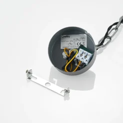 Lindby Asya Hängeleuchte, 1-flammig, Holz, Zink -Heimbeleuchtung 4018310 8