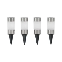 Lindby Jocob LED-Solarlampe M. Erdspieß, 4er-Set -Heimbeleuchtung 4018390 5