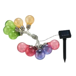 Lindby Raean LED-Solar-Lichterkette, Bunt -Heimbeleuchtung 4018397 4