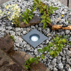 EVN Talpa Bodeneinbauleuchte GU10 Edelstahl Eckig -Heimbeleuchtung 4026015 6