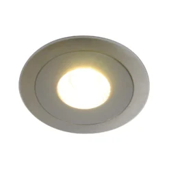 Hera LED-Möbeleinbaustrahler AR 68 4W Edelstahl 2.700K