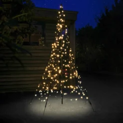 Fairybell Weihnachtsbaum Mit Mast, 2 M 300 LEDs