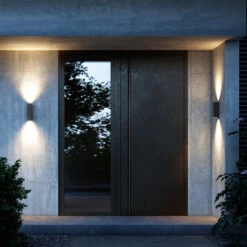 IP44.de Cut LED-Außenwandleuchte 2.700K Anthrazit -Heimbeleuchtung 5036133 4