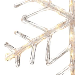 Leuchtende LED Schneeflocke, Warmweiß 40cm -Heimbeleuchtung 5524222 2