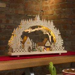 10-flammiger LED-Lichterbogen Dorf -Heimbeleuchtung 5524369 2