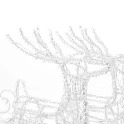 Funkelnde LED-Außendeko Rentiere M. Schlitten 15 Funkelnde LED-Außendeko Rentiere M. Schlitten -Heimbeleuchtung 5524546 5