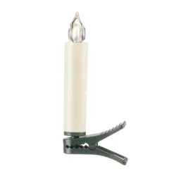 Batteriebetr. Christbaumkerzen LED Weiß 10-flg -Heimbeleuchtung 5524560 3