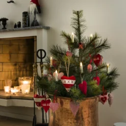 Batteriebetr. Christbaumkerzen LED Weiß 10-flg -Heimbeleuchtung 5524560 5