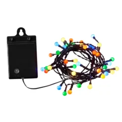 Bunte Außen-Lichterkette LED 40-flg. RGB, Batterie -Heimbeleuchtung 5524583 2