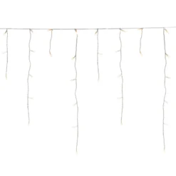LED-Lichtervorhang Eisregen Bernstein Weiß 5m 5 LED-Lichtervorhang Eisregen Bernstein Weiß 5m -Heimbeleuchtung 5524733 2