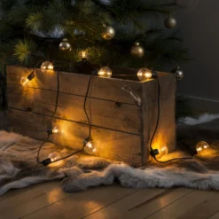 LED-Lichterkette Glühfadenoptik Bernstein 10-flg. -Heimbeleuchtung 5524807 5