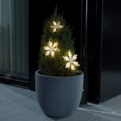 Dreiteilige LED-Lichterkette Schneeflocke -Heimbeleuchtung 5524808 2