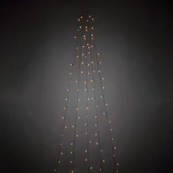 LED-Baummantel M. Vormontierten Globes 200fl