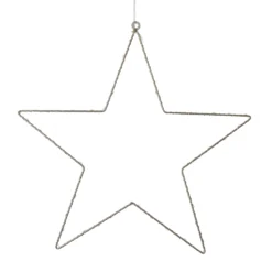 LED-Metallstern Mit Timer, Silber 8 LED-Metallstern Mit Timer, Silber -Heimbeleuchtung 5524850 2