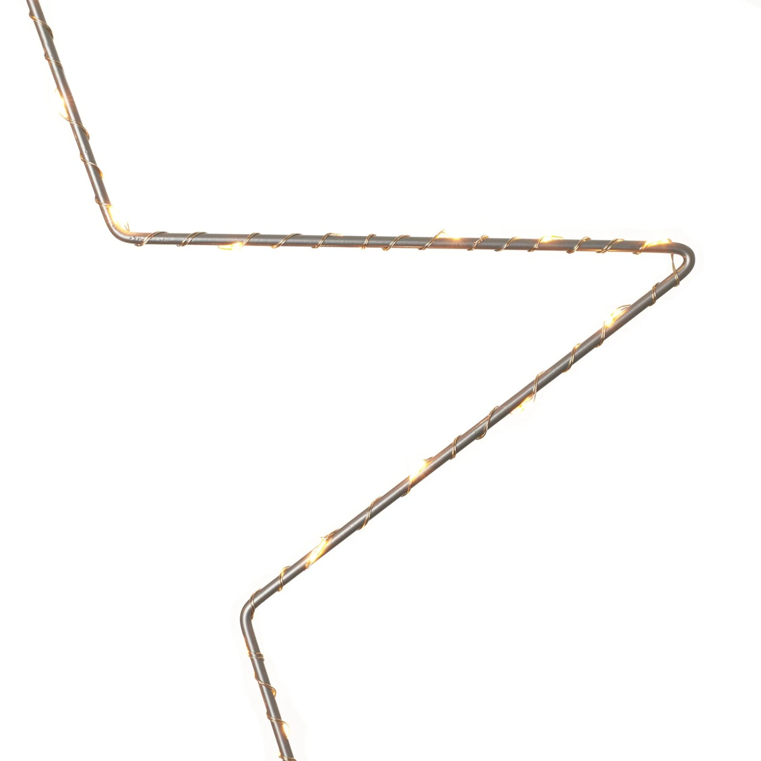 LED-Metallstern Mit Timer, Silber 4 LED-Metallstern Mit Timer, Silber – Bild 4