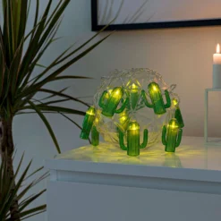 LED-Lichterkette Kakteen, Batteriebetrieben -Heimbeleuchtung 5524892 2