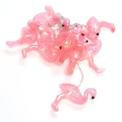 LED-Lichterkette Flamingos, Batteriebetrieben -Heimbeleuchtung 5524893 3