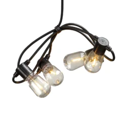 Lichterkette Biergarten 40 Tropfen Klar Bernstein -Heimbeleuchtung 5524902 5