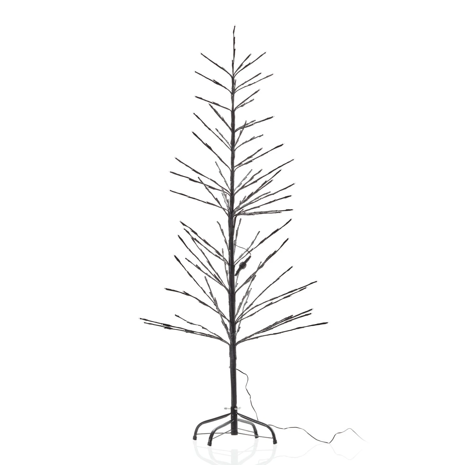 LED-Lichterbaum, Schwarz, 150 Cm 2 LED-Lichterbaum, Schwarz, 150 Cm – Bild 2