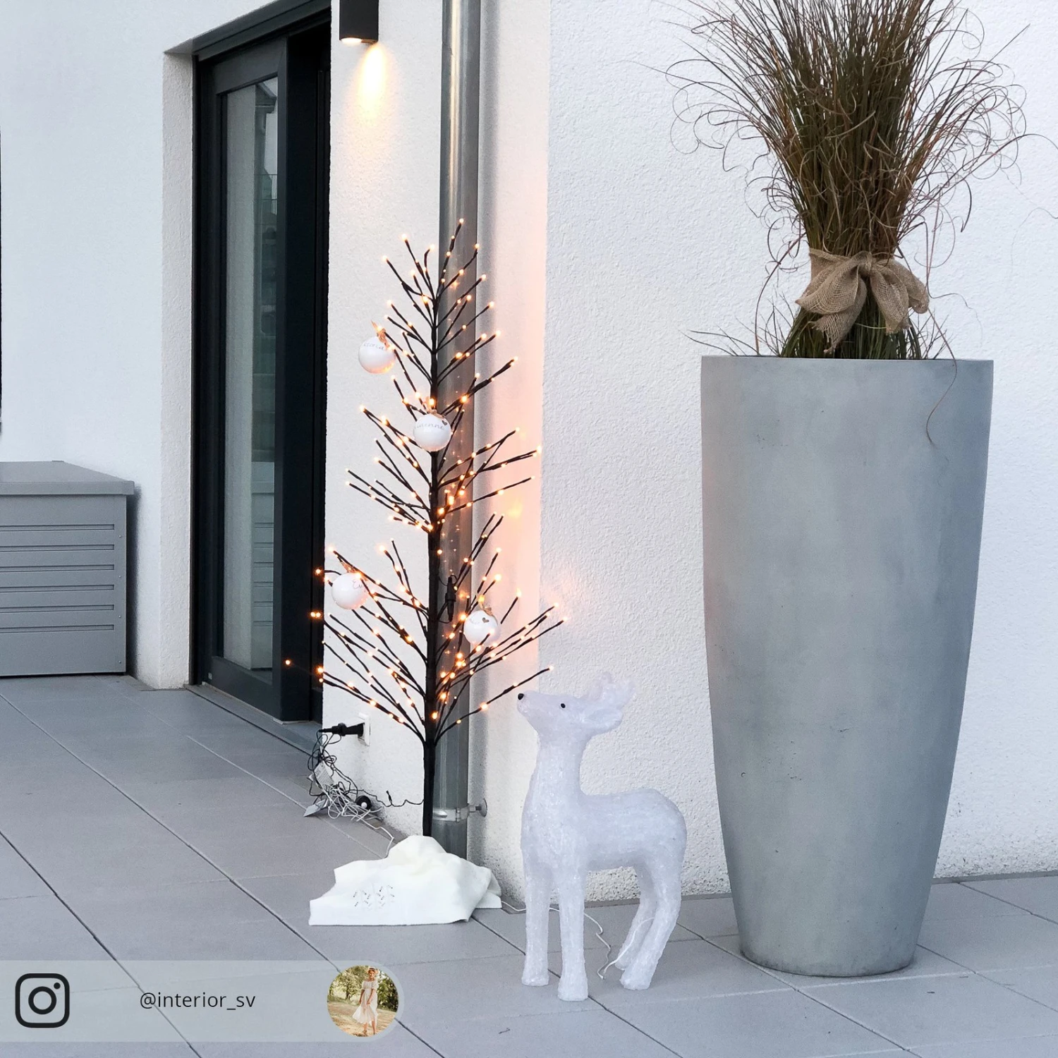 LED-Lichterbaum, Schwarz, 150 Cm 8 LED-Lichterbaum, Schwarz, 150 Cm – Bild 8