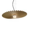 Karman Gonzaga LED-Hängeleuchte, Ø 59 Cm, Messing