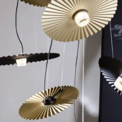 Karman Gonzaga LED-Hängeleuchte, Ø 59 Cm, Messing -Heimbeleuchtung 5542178 2