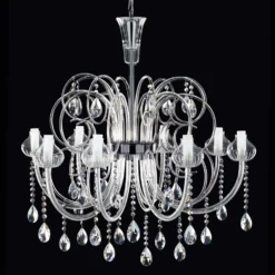 Kronleuchter Intrecci Mit Muranoglas, 8-flammig