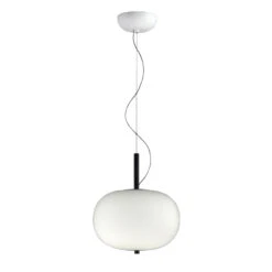 LEDS-C4 Ilargi LED-Hängelampe Phase Dunkel Ø39,5cm -Heimbeleuchtung 6027486 2