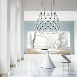 Luceplan Mesh Pendelleuchte Ø 100cm 1m Abhängung -Heimbeleuchtung 6030512 5