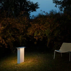 Luceplan Fienile LED-Wegeleuchte 72 Cm Hellgrau -Heimbeleuchtung 6030580 2