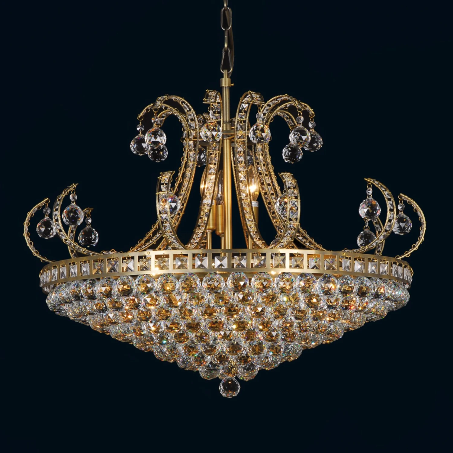 Korblüster Ella Mit Glaskristall 1 Korblüster Ella Mit Glaskristall