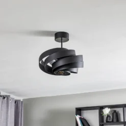 Deckenleuchte Vento Schwarz Ø 40 Cm -Heimbeleuchtung 6089250 2