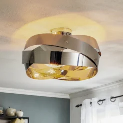 Deckenleuchte Tornado Chromium-nickel 50cm