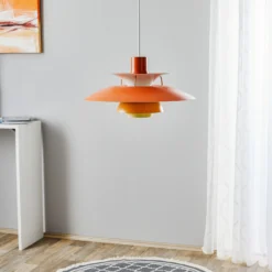 Louis Poulsen PH 5, Designer-Pendellampe Orange -Heimbeleuchtung 6090134 2