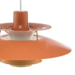 Louis Poulsen PH 5, Designer-Pendellampe Orange -Heimbeleuchtung 6090134 4