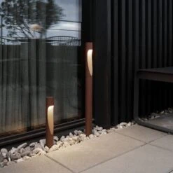 Louis Poulsen Flindt Garden Lang 930 Corten -Heimbeleuchtung 6090388 5