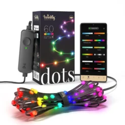 Twinkly Dots LED-Kette RGB, Schwarz, IP20, 3m -Heimbeleuchtung 6102049 4