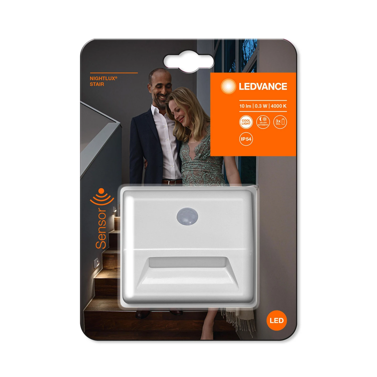 LEDVANCE Nightlux Stair LED-Treppenleuchte Weiß 5 LEDVANCE Nightlux Stair LED-Treppenleuchte Weiß – Bild 5