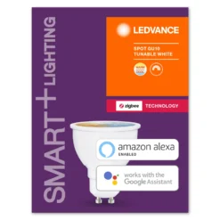 LEDVANCE SMART+ ZigBee GU10 PAR16 4,9W 2700-6500K 13 LEDVANCE SMART+ ZigBee GU10 PAR16 4,9W 2700-6500K -Heimbeleuchtung 6106199 6