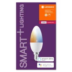 LEDVANCE SMART+ ZigBee E14 Kerze 4,9W 2.700-6.500K -Heimbeleuchtung 6106202 6