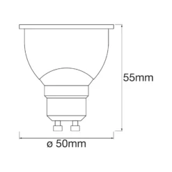 LEDVANCE SMART+ WiFi GU10-Reflektor 4,9W 45° CCT -Heimbeleuchtung 6106402 3
