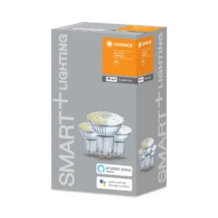 LEDVANCE SMART+ WiFi GU10-Reflektor 4,9W 827 3er 7 LEDVANCE SMART+ WiFi GU10-Reflektor 4,9W 827 3er -Heimbeleuchtung 6106419 2