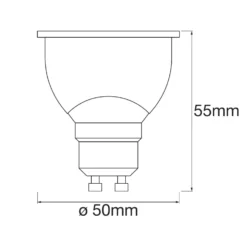 LEDVANCE SMART+ WiFi GU10-Reflektor 4,9W 827 3er 9 LEDVANCE SMART+ WiFi GU10-Reflektor 4,9W 827 3er -Heimbeleuchtung 6106419 4
