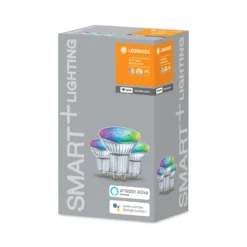 LEDVANCE SMART+WiFi GU10-Reflekt 4,9W 45° RGBW 3x