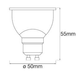 LEDVANCE SMART+ Bluetooth GU10 LED-Lampe 4,9W CCT 11 LEDVANCE SMART+ Bluetooth GU10 LED-Lampe 4,9W CCT -Heimbeleuchtung 6106432 5